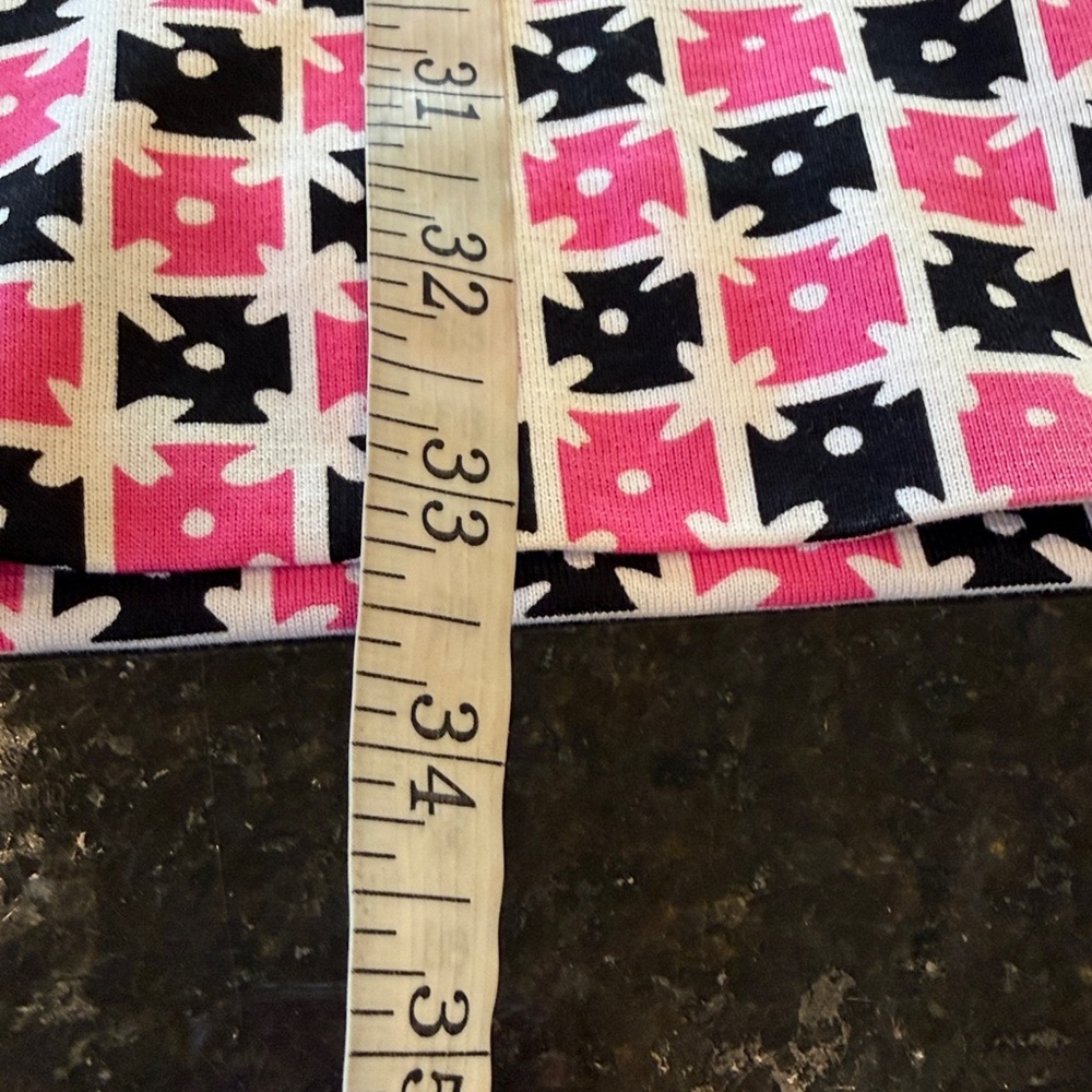 NWT Diane von Furstenberg Reina “Check Dot Pink” Long Sleeve Shift Dress Size 6 - Picture 10 of 14